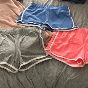 3-pack of soft shorts